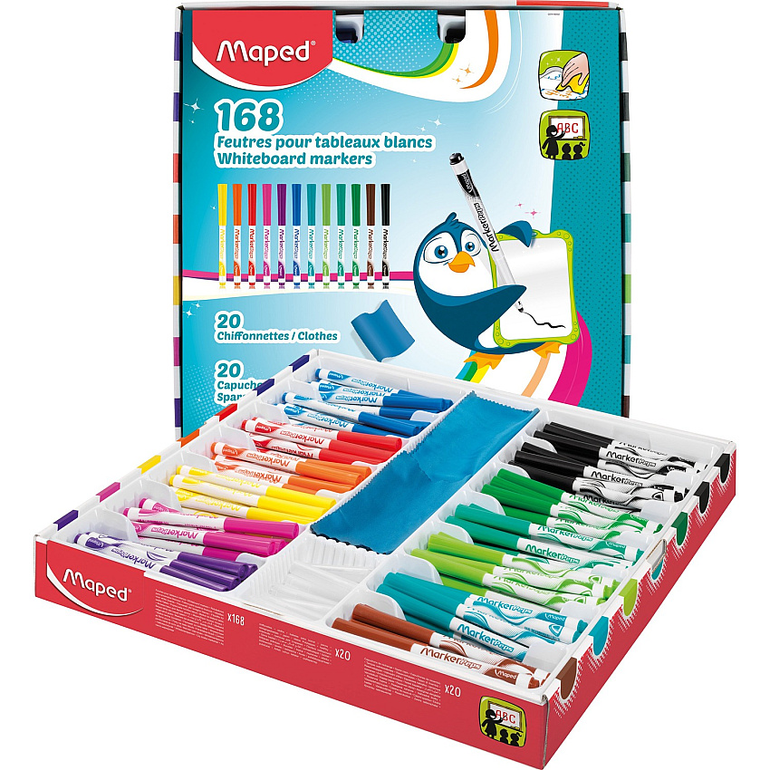 Helix Whiteboard Markers (HLX741804)