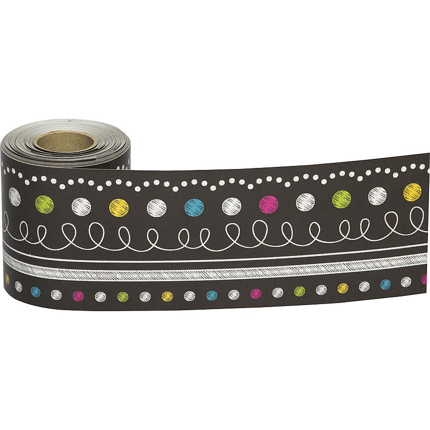 Teacher Created Resources Straight Rolled Border Trim (TCR8947)