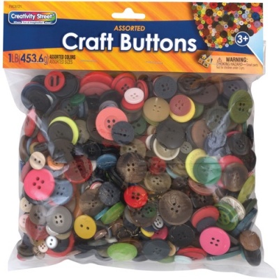 Creativity Street Craft Button Variety Pack (6121)