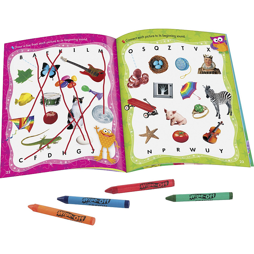 TREND Wipe-off Book Learning Fun Book Set Printed Book (TEP94913)