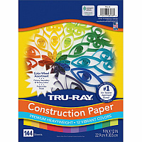 Tru-Ray Color Wheel Construction Paper (PAC6576)