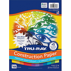 Tru-Ray Color Wheel Construction Paper (PAC6576)