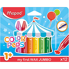 Helix Color Peps My First Wax Jumbo Crayons (HLX861311)