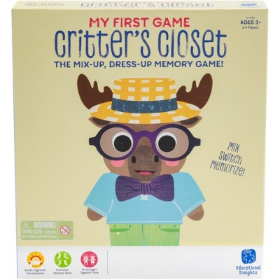 Educational Insights My First Game Critter's Closet (1702)