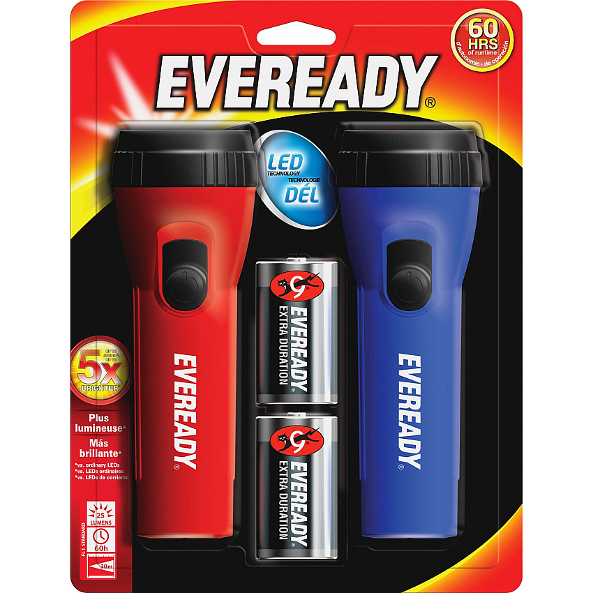 Eveready LED Economy Flashlight (EVEL152SCT)