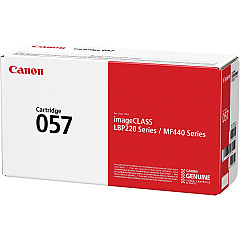 Canon 057 Original Standard Yield Laser Toner Cartridge - Black - 1 Each (CNMCRG057)