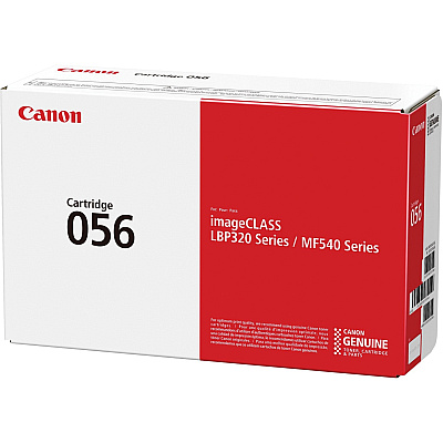 Canon 056 Original Standard Yield Laser Toner Cartridge - Black - 1 Each (CNMCRG056)