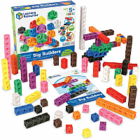 Learning Resources MathLink Cubes Big Builders (LRNLER9291)