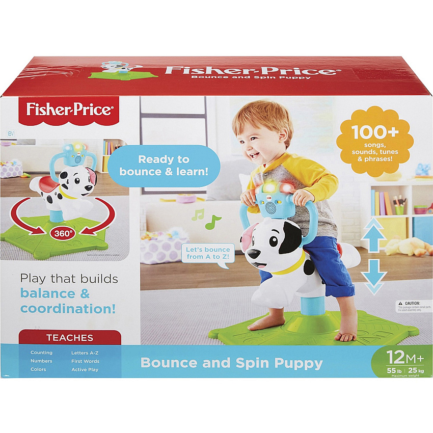 Fisher-Price Bounce & Spin Puppy (FIPGCW11)