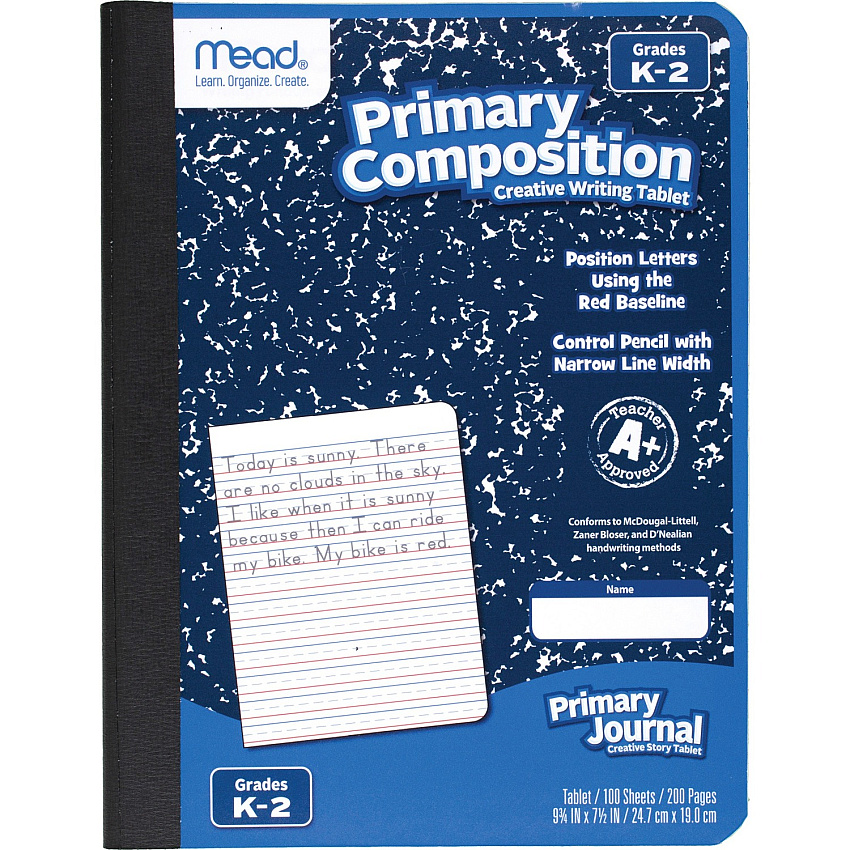 Mead Primary K-2 Creative Story Journal (MEA09902)