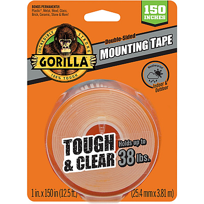 Gorilla Glue Glue Glue Gorilla Glue Glue Tough & Clear Mounting Tape (GOR6036002)
