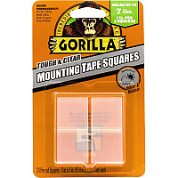 Gorilla Glue Glue Glue Gorilla Glue Glue Tough & Clear Mounting Squares (GOR6067202)