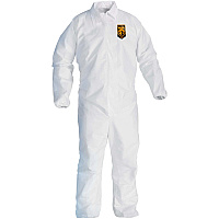 Kleenguard A40 Coveralls - Zipper Front, Elastic Wrists & Ankles (KCC44316)
