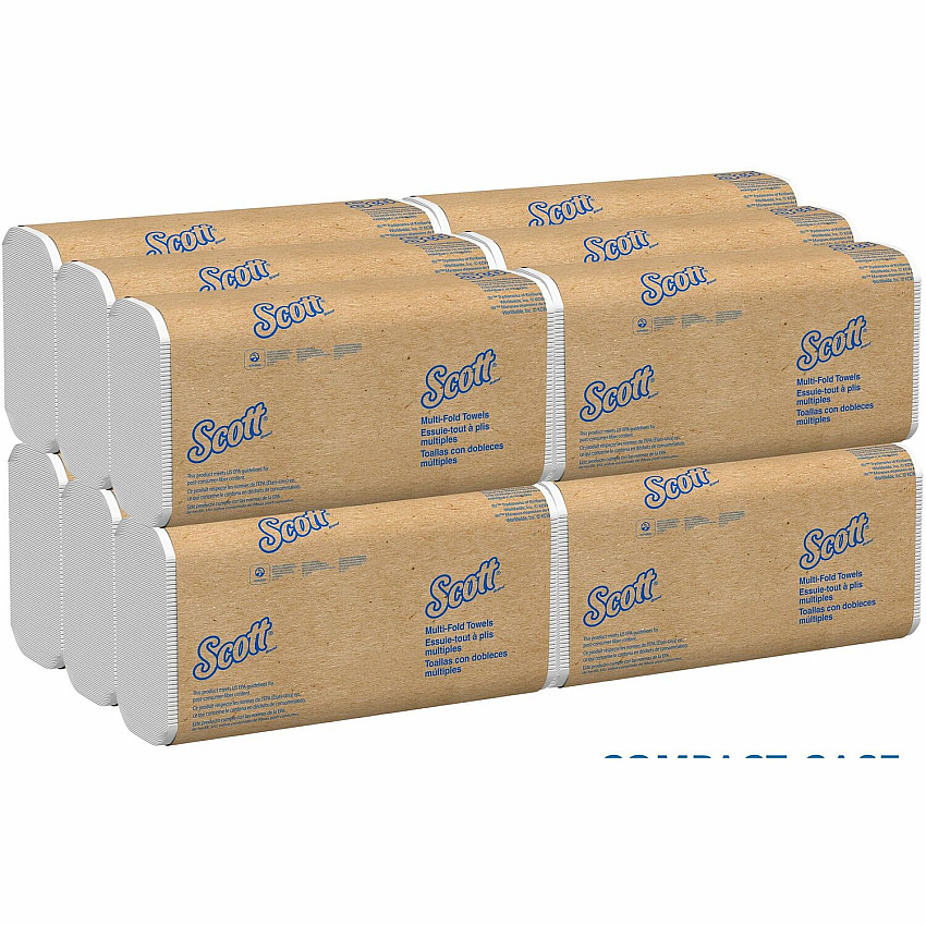 Scott Multifold Paper Towels with Absorbency Pockets (KCC03650)