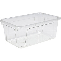 Storex Crystal Clear Cubby Bin (STX62464U05C)