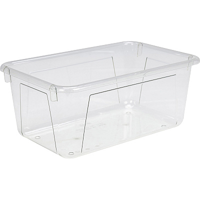 Storex Crystal Clear Cubby Bin (STX62464U05C)