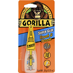 Gorilla Glue Glue Glue Gorilla Glue Glue Brush & Nozzle Super Glue (GOR7500101)