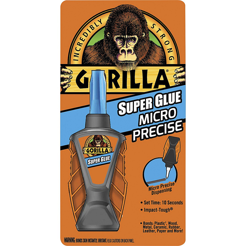 Gorilla Glue Glue Glue Gorilla Glue Glue Micro Precise Super Glue (GOR6770002)