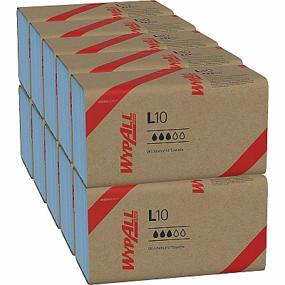 Wypall GeneralClean L10 Light Cleaning Windshield Towels (KCC05123)