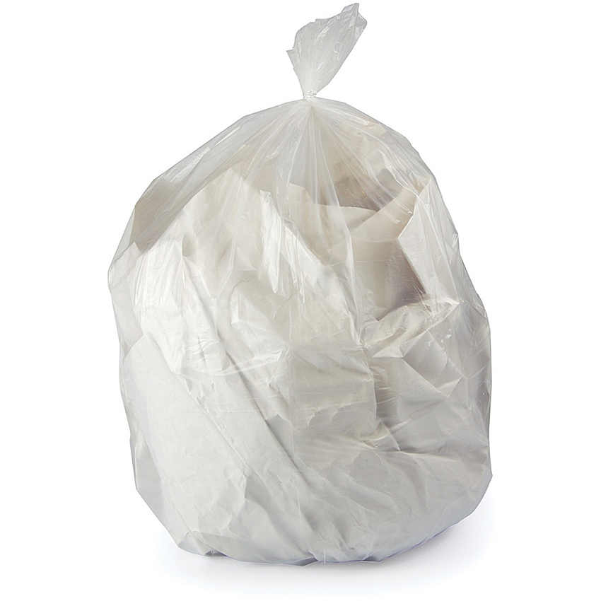 Heritage 2 Mil Linear Low-Density Polyethylene Clear Can Liners (HERH8850QC)
