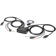 StarTech 2port 4k Displayport Kvm Switch W/cables (SV211DPUA4K)