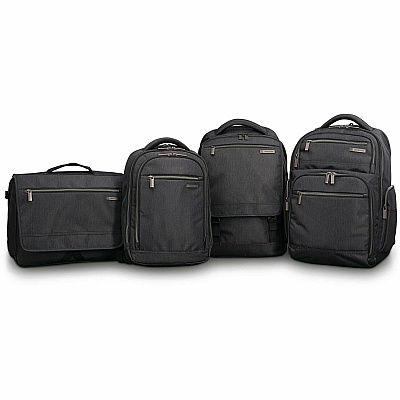 Samsonite Modern Utility Carrying Case (Backpack) for 15.6" Apple iPad Tablet, Notebook - Charcoal Heather (SML895745794)