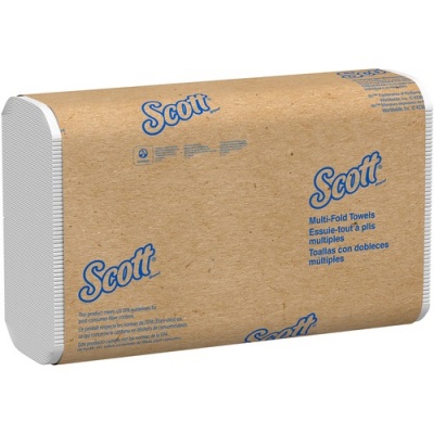 Scott Multifold Paper Towels with Fast-Drying Absorbency Pockets (37490)