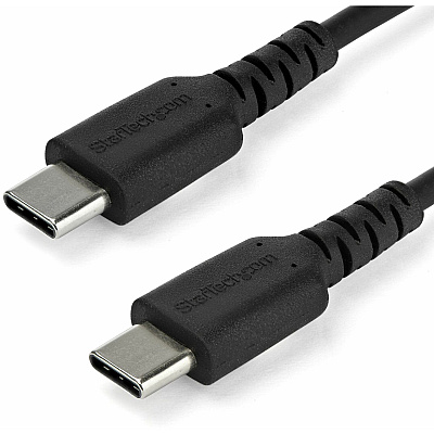 StarTech 1m Usb C Charging Cable Durable Cord 60w (RUSB2CC1MB)