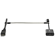 StarTech 10-pack Security Cable Tethers For Adapters & Dongles - Universal Cable Adapter Tether - Tether Cable - Adjustable Length Anti-theft Cable Tether (CONNLOCKPK10)