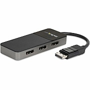 StarTech 3 Port Displayport Mst Hub - 3 X 4k - Dp 1.4 Multi Monitor Splitter - Windows - Hdr - Edid - Displayport To 3 X Displayport (MST14DP123DP)