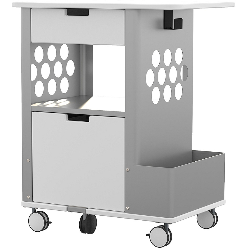 Focal Rolling Storage Cart (SAF5202WH)