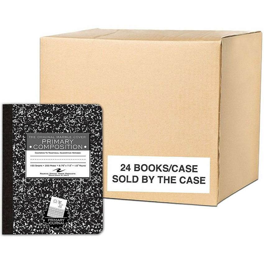 Roaring Spring Marble Comp Picture Story Notebook (97228CS)