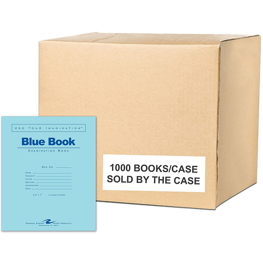 Roaring Spring Blue Examination Book (77510CS)