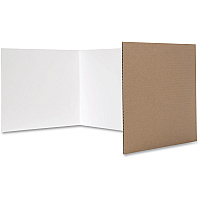 Flipside 12 x 48 Tri-fold Study Carrel (FLP6000524)