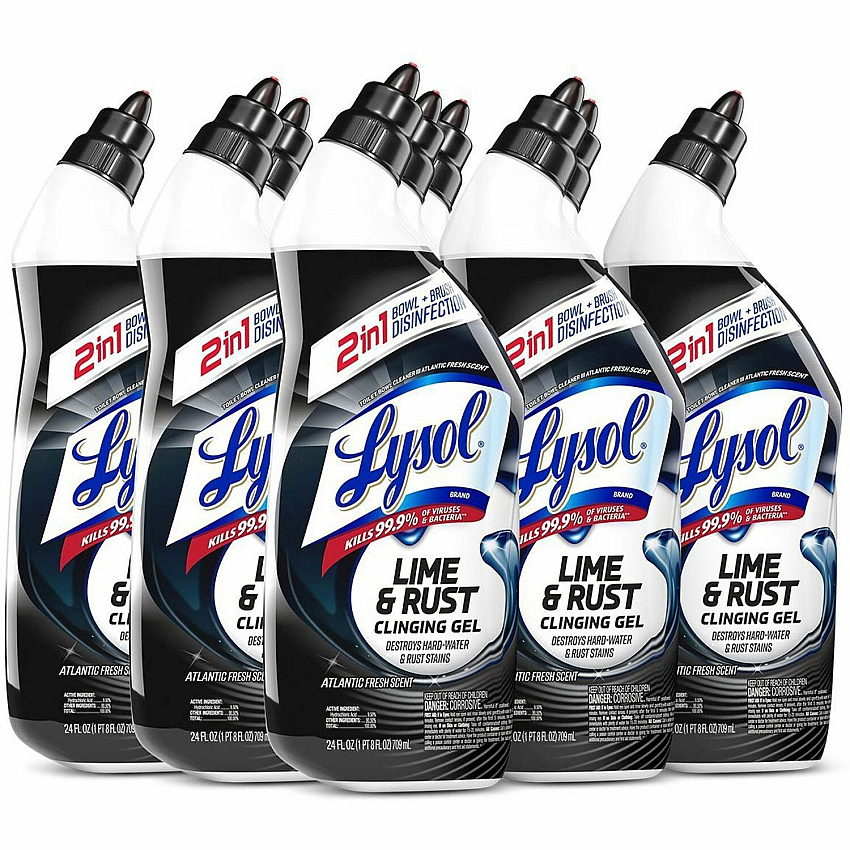 LYSOL Lime/Rust Toilet Bowl Cleaner (RAC98013)
