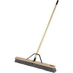 Rubbermaid Commercial Poly Bristle Medium Push Broom (RCP2040044CT)