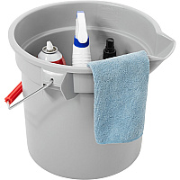 Rubbermaid Commercial Brute 14-quart Round Bucket (RCP261400GYCT)