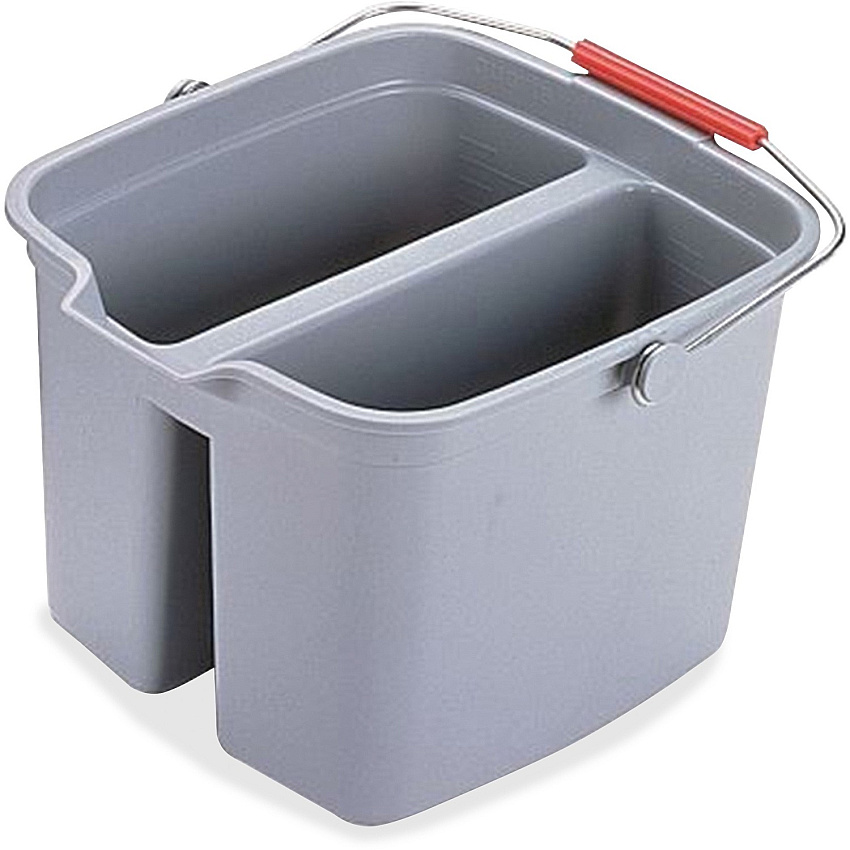 Rubbermaid Commercial Double Pail (RCP261700GYCT)