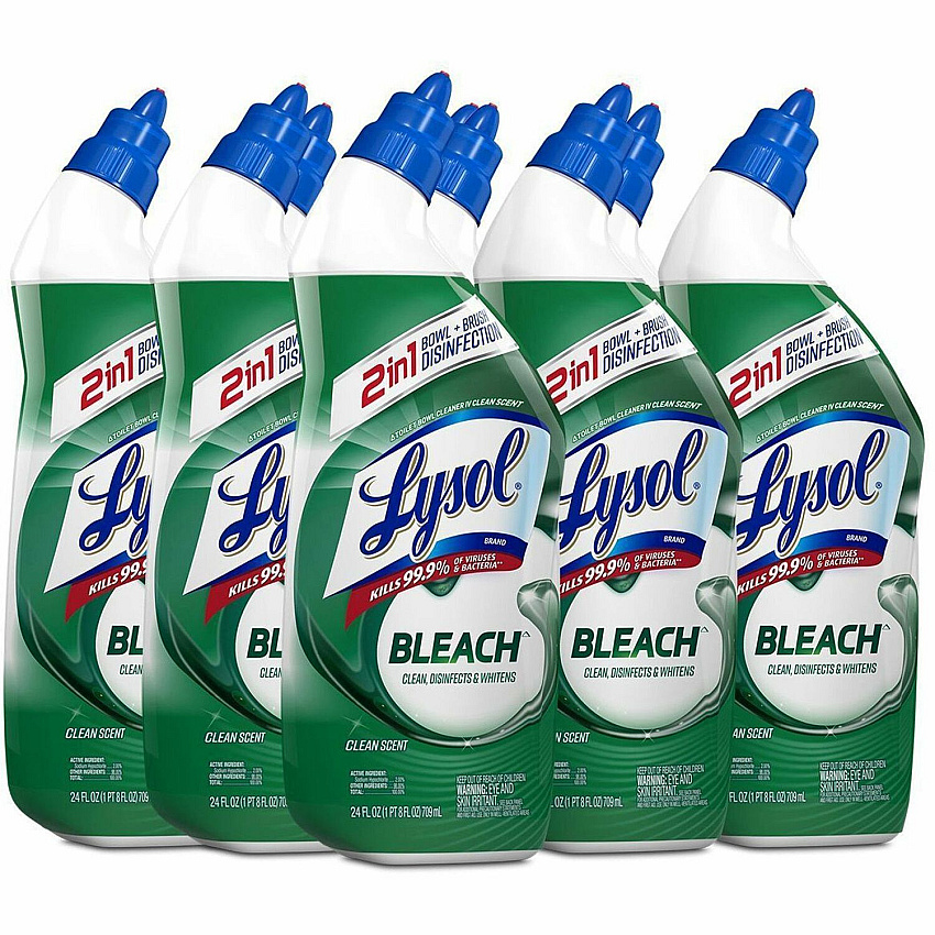 LYSOL Bleach Toilet Bowl Cleaner (RAC98014)