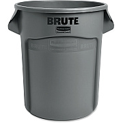Rubbermaid Commercial Brute 20-Gallon Vented Containers (RCP262000GYCT)