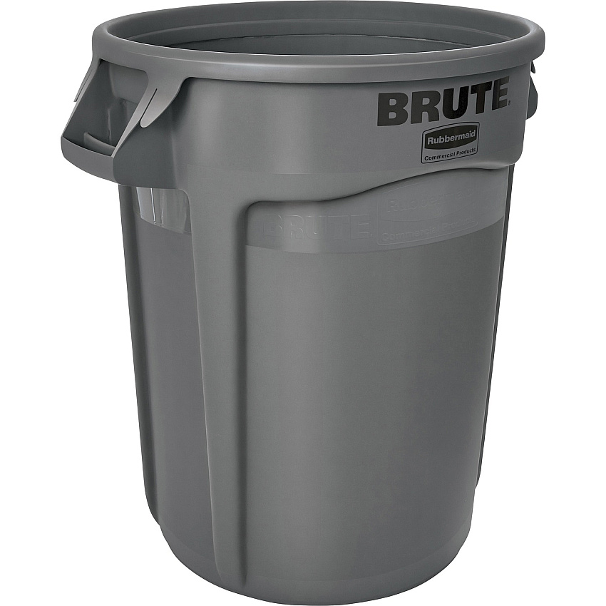 Rubbermaid Commercial Brute 32-Gallon Vented Containers (RCP263200GYCT)