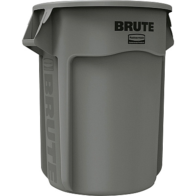 Rubbermaid Commercial Brute 55-Gallon Vented Containers (RCP265500GYCT)