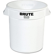 Rubbermaid Commercial Brute 10-Gallon Vented Containers (RCP261000WHCT)