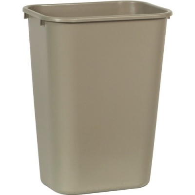 Rubbermaid Commercial 41 QT Large Deskside Wastebaskets (295700BGCT)