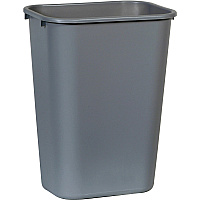Rubbermaid Commercial 41 QT Large Deskside Wastebaskets (RCP295700GYCT)