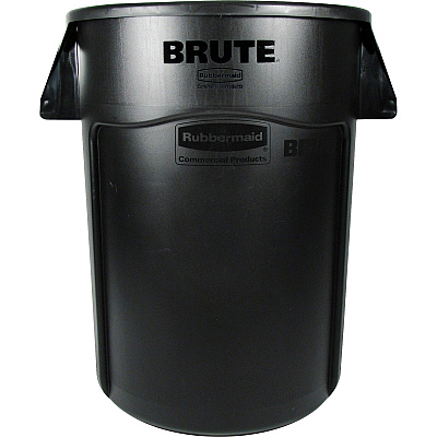 Rubbermaid Commercial Brute 44-Gallon Vented Utility Containers (RCP264360BKCT)