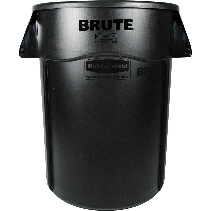 Rubbermaid Commercial Brute 44-Gallon Vented Utility Containers (RCP264360BKCT)
