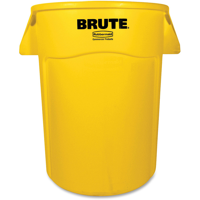 Rubbermaid Commercial Brute 44-Gallon Vented Utility Containers (RCP264360YLCT)