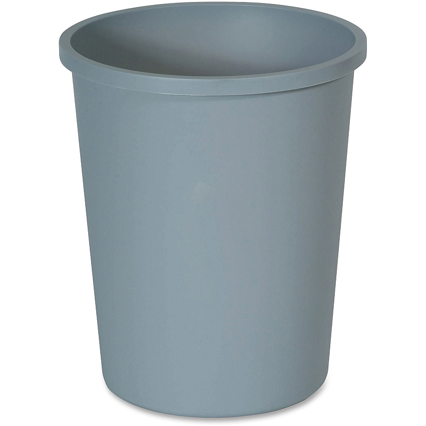 Rubbermaid Commercial Untouchable 11-Gallon Waste Containers (RCP2947GRACT)