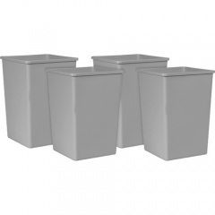 Rubbermaid Commercial Untouchable 35-gallon Container (3958GYCT)